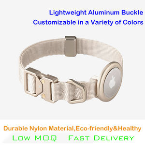 Soporte para AirTag de la Marca Heibor, <span class=keywords><strong>Collar</strong></span> para Mascotas Antipérdida, Resistente al Agua, Rastreador <span class=keywords><strong>GPS</strong></span> de Seguridad para Perros y Gatos de Todos los Tamaños - Product Image 2