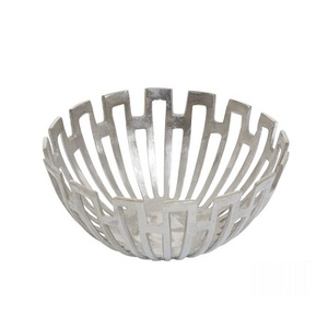 Bol de service en métal de luxe fait à la main de haute qualité au tarif d'usine direct vente en gros d'ustensiles de cuisine avec logo personnalisé bol de service de table - Product Image 3