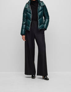 Chaqueta de Plumón Extra Grande para Mujer, Nueva Moda, la Mejor Calidad, Impermeable, Bordada, Rellena de Algodón, para Invierno - Product Image 5