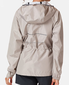 High Quality Custom Mens Windbreaker Jacket Packable Lightweight Hooded Breathable Windbreaker Anorak Cuffed - Product Image 2