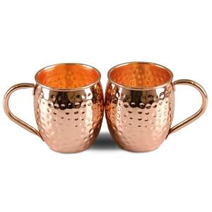 Tasse en céramique de cuivre de luxe exclusive de Moscou Mule avec poignée en C Mug de designer indépendant - Product Image 6