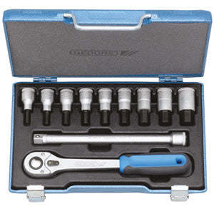 1/2\" Chrome <b>Torque</b> Wrench <b>Set</b> Ratchet for Industrial Repairing DIY Grade Socket for Internal Hex Screws-972GD OEM Customization - Product Image 1