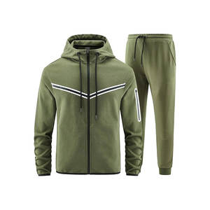 Vente en gros de survêtement de football à manches longues personnalisé grande taille pour hommes vêtements de sport de club de football pour adultes pantalon à capuche pour - Product Image 2