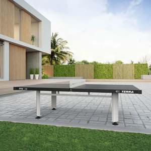 Table de ping-pong fixe d'extérieur Iconic Terra par Stag, table de ping-pong moderne en MDF, mobile et pliable pour l'intérieur - Product Image 2