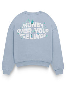 Sudaderas con Logotipo Personalizado, Sudaderas Extra Grandes con Estampado Puff, Sudaderas de Felpa para Mujer al por Mayor, Sudadera Vintage de Cuello Redondo de Algodón para Mujer - Product Image 2