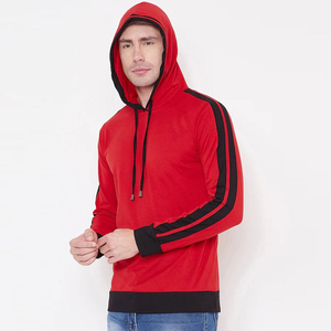 บริการ OEM เสื้อฮู้ดดี้ผู้ชายผ้าคอตตอนผสม สีพื้นแบบกำหนดเอง ฮู้ดดี้สุดเทรนดี้ ดูดีมีระดับสำหรับฤดูหนาว ฮู้ดดี้แบบกำหนดเอง - Product Image 4