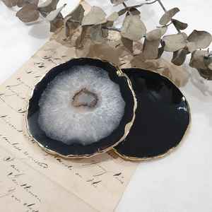 Sous-verre en résine de haute qualité fait à la main avec une surface lisse, style bohème, écologique pour les tables en bois et en verre, prix bas en Inde - Product Image 5