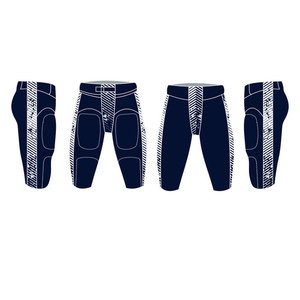 Uniforme de football américain à manches courtes, logo personnalisé, ensemble complet de performance pour jeunes et adultes, vêtements d'équipe - Product Image 6