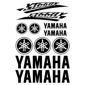 Ensemble complet d'autocollants pour carénage et jantes Yamaha XT660X, autocollants de moto maîtres - Product Image 1