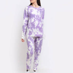 Conjunto Deportivo de Manga Larga para Mujer, al por Mayor, Estilo Casual, Color Sólido, para Invierno, 100% Algodón, de Alta Calidad, Secado Rápido, Transpirable, para Entrenamiento y Gimnasio - Product Image 1