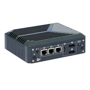 Partaker C6 J6412 Fanless Mini PC i225 V 2.5G Lan Switch Soft Router VPN Server ESXI Rugged Firewall Appliance