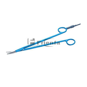 Sellador de arteria bipolar Manual de alta calidad, tijeras de hoja curva, antiadherentes y reutilizables para instrumentos quirúrgicos, tijeras bipolares - Product Image 1