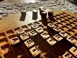 Jeu de puzzle en bois pour l'intérieur, pour le plaisir en famille, l'apprentissage du cerveau et le divertissement à domicile, en provenance d'Inde - Product Image 5