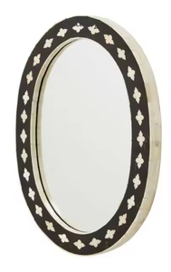 กรอบงานฝีมือกรอบกระจกแบบฝังสำหรับตกแต่งบ้านโรงแรมร้านอาหารโดยงานฝีมือรูปพระจันทร์เสี้ยว - Product Image 4