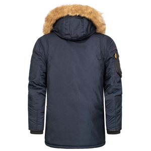 Veste parka pour homme, spéciale hiver, manches élastiques, durable, respirante, qualité supérieure, coupe moderne, parka isolée - Product Image 3