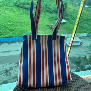 Sacs de marché recyclés Sac à provisions durable en plastique polypropylène réutilisable en nylon fabriqué en Inde - Product Image 1