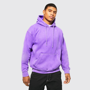 เสื้อมีฮู้ดพิมพ์ลายกรดโอเวอร์ไซส์ผ้าสำหรับฤดูหนาวพิมพ์ลายปราศจากปริมาณสั่งซื้อขั้นต่ำสุดๆไม่ผูกเชือกโลโก้ออกแบบได้ตามต้องการ - Product Image 1