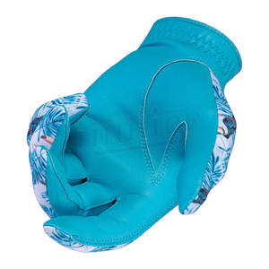 Meilleur fournisseur de gants de golf en cuir de mouton pur antidérapant, design unique, respirant, Cabretta, logo personnalisé, usage sportif - Product Image 3