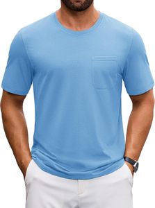 เสื้อยืดผ้าฝ้าย100% สำหรับผู้ชายเสื้อยืดลายสีทึบแบรนด์ตามสั่ง - Product Image 6