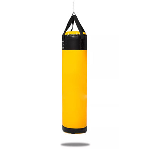 Saco de boxeo de cuero para entrenamiento de boxeo Ejercicios de fuerza HIIT y trabajo de agilidad para entrenadores personales Clientes llenos de Arenas - Product Image 5