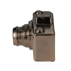 รูปปั้นกล้องโลหะแนววินเทจที่ได้แรงบันดาลใจจากการออกแบบทางศิลปะแบบย้อนยุคของสะสมที่ไม่เหมือนใครของตกแต่งบ้านของขวัญที่สมบูรณ์แบบสำหรับคนรักการถ่ายภาพ - Product Image 6