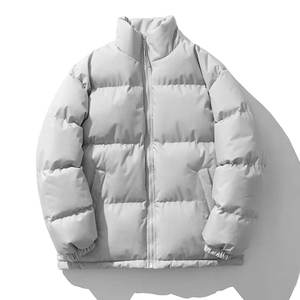 Nouvelle arrivée 100% polyester manteau bulle vestes à manches longues pas cher prix sur mesure Logo Design hommes bulle veste pour homme - Product Image 2