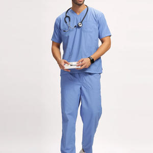 Nuevo Diseño de Uniforme Médico para Hombre, Corte Moderno, Uniforme de Enfermero, Logotipo Personalizado OEM - Product Image 2