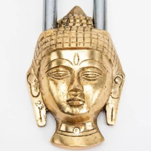 Brass <span class=keywords><strong>Pad</strong></span> khóa trong chất lượng tốt nhất tại Ấn Độ vàng brass Ổ móc-khóa với các phím triky khóa - Product Image 4