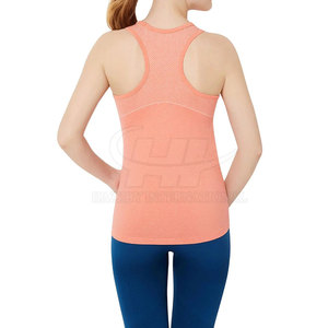 Débardeur décontracté respirant pour femme, en coton et polyester, idéal pour la gym et le fitness, avec logo personnalisable sur le devant – Meilleure vente - Product Image 3