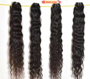 วิกต่อผมมนุษย์บริสุทธิ์แบบคู่สำหรับ100% อินเดีย - Product Image 1