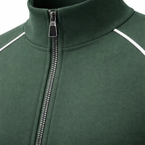 Conjunto Deportivo Unisex con Logotipo Personalizado, Mezcla de Algodón Premium, Chaqueta con Cremallera Transpirable y Ligera y Pantalones Deportivos, OEM ODM Venta al Por Mayor - Product Image 6