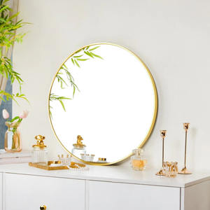 Fournisseurs indiens miroirs muraux faits à la main nouveau design en métal de fer utilisés pour les miroirs muraux décoratifs de taille personnalisée de chambre - Product Image 1