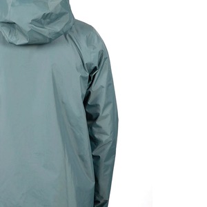Dernier style Veste de pluie légère à capuche unisexe taille adulte hiver en toile imperméable à carreaux avec fermeture éclair Vente en gros Meilleure vente - Product Image 6