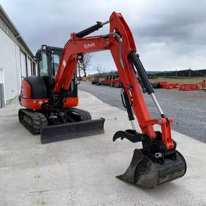 Excavadora Compacta Kubota KX040-4, Miniexcavadora Diésel de 42.4 HP |   Mini Excavadora Hidráulica de 4 Toneladas, Excavadora Compacta de Orugas Hidráulicas - Product Image 1
