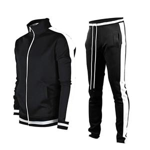 Gran oferta, chándal de jogging personalizado para hombre, cierre de cintura elástica con capucha, logotipo frontal, ropa de moda informal para invierno en línea - Product Image 4