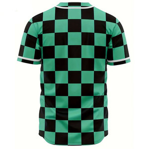 OEM personnalisé dernière conception chemises de baseball unisexes vêtements de sport respirants avec logo personnalisé imprimé uni vierge et ensemble de chemises d'équipe - Product Image 4