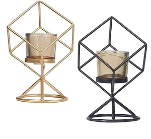 Candelero decorativo para decoración de mesa, candelabro decorativo, candelabro Vintage de forma y tamaño personalizados para accesorios de iluminación - Product Image 1