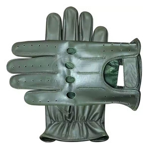 Comfortable Men Leather <b>Gloves</b> Winter <b>Warm</b> Soft Outdoor Casual Stylish Protective Hand Accessories Trendy Design - Product Image 6