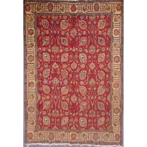 Una de las pocas alfombras persas de Tabriz de 12'8 x 8'0. - Product Image 1
