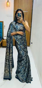 ผ้าไหมนุ่มนุ่มส่าหรี - Product Image 2