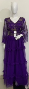 <strong>Cocktail</strong> Evening Wear <strong>Dress</strong> Sexy Long Party Wear for Holidays <strong>Dress</strong> Flare Net <strong>Wedding</strong> Outfit Club Vintage Sequin Beaded Evening - Product Image 4