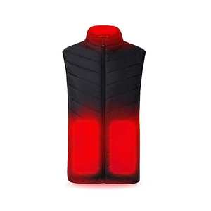 Custom Two Tone Color Block Bubble Padded Down Puffer Waistcoat Gilet <b>Vest</b> for <b>Men</b> - Product Image 5