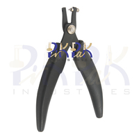 Tang Pembuat Lubang Mini 1.25mm Ukuran Pin 140mm Dengan Pegangan Plastik Berpegas Alat Pembuat Lubang Logam Untuk Pembuatan Perhiasan DIY Kerajinan Tangan