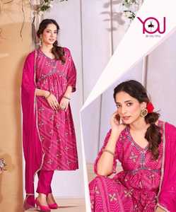 Mujeres indias Kurti Plazzo Venta al por mayor Precio más bajo Ropa étnica India Kurtis Mujeres Última colección Mercado textil - Product Image 3