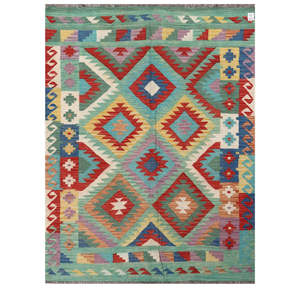 Imaco <b>Rugs</b> Maimana Afghanistan Kilim <b>Rug</b> 196 X 146 cm Fabric Crafts - Product Image 1