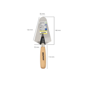 Spatola Wolfpack Plus con Manico in Legno 348 140 mm. - Product Image 3