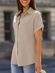 Camiseta estampada para mujer, camiseta informal de talla grande para mujer, camiseta de poliéster de diseño diferente para mujer, camiseta para verano con estampado personalizado - Product Image 2