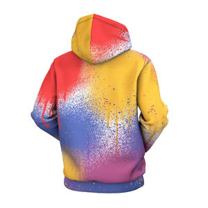 Pull à capuche surdimensionné pour hommes, mode décontractée, sweat à capuche oem de meilleure qualité, sweat à capuche à sublimation joker, 2025 - Product Image 3