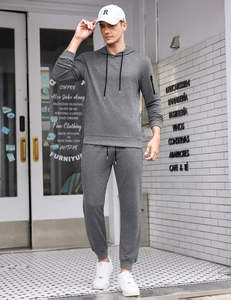 Conjunto Deportivo Ligero de Verano para Hombre, Sudadera con Capucha de Malla de Poliéster, Pantalones Deportivos, Verde Neón, Secado Rápido, para Gimnasio, Entrenamiento, Ropa Deportiva - Product Image 5