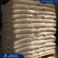 Granulés de bois VIN AGRI GIA LAI de haute qualité - 100% naturels, diamètre 8 mm, humidité 5%, 4500 J par calorie, système de chauffage fabriqué à Gia Lai